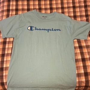 Blue champion shirt